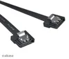 Akasa SATA 3 Proslim Kabel 0,5m - gerade schwarz Produktbild-Vorschau 3