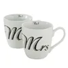 Jumbo Becher Kaffeebecher Mr + Mrs H 10 cm  2er Set Produktbild-Vorschau 2