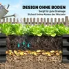 Outsunny Hochbeet 2er-Set, Pflanzkasten, rostfrei Produktbild-Vorschau 5