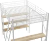 Letto a castello AIORBER, 90x200cm, in acciaio e MDF, con Anteprima dell’immagine prodotto 8