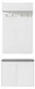 Merax Garderobeset, 3-in-1: Entreegarderobe met Productafbeelding-voorbeeld 8