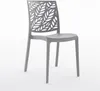 lot de 6 chaises empilables en polypropylène avec fibre de Voir les images du produit 2