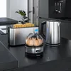 Arendo Frühstücksset, Wasserkocher 1,5l, 4-Scheiben Produktbild-Vorschau 7