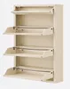 Alveon Schuhkipper Metall 3+1 schmal 51 x 15 x 117 cm - Produktbild-Vorschau 2