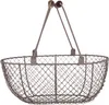 Esschert Design Drahtkorb Antikbraun oval mit 2 Griffen Produktbild-Vorschau 7