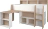 Parisot Lucas Hochbett 90x200 – Weiß/Eiche Nachbildung Produktbild-Vorschau 17