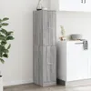 vidaXL Armadio per farmacia Grigio Sonoma 30x41x144,5 cm Anteprima dell’immagine prodotto 3