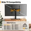 Televizní stojan otočný 24-55 palců 40kg VESA 400x400 Náhled obrázku produktu 6