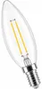 2 x LED Filament C35 Kerze 4W = 40W E14 klar 470lm warmweiß Produktbild-Vorschau 3