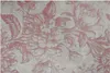 Vintage, gealtertes Pflanzenmotiv, Blumen – Vinylteppich – Produktbild-Vorschau 1