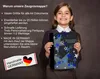 Zeugnismappe, Dokumentenmappe, Ordner A4, Sterne Blau mit Produktbild-Vorschau 5