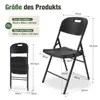 Klappstuhl Set bis 150kg belastbar faltbar stabil Terrasse Produktbild-Vorschau 7