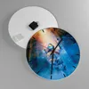 Wanduhr - Rund - Glasuhr - Astronaut Licht Kosmos - 40x40cm Produktbild-Vorschau 2