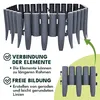 KRUMAD Rasenkante Kunststoff Holzoptik 10 Stück Set 2,8 Produktbild-Vorschau 4