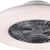LED Ventilateur de plafond VISBY Chrome/Blanc Ø59cm - Voir les images du produit 17