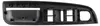 VW Golf V 03-09 Türgriff SCHWARZ vorne links Produktbild-Vorschau 2