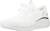 A white Skechers women's sneaker is shown from a side angle against a white background. Voir les images du produit