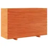 Möbel Pflanzkübel Wachsbraun 110x40x72 cm Massivholz Kiefer Produktbild-Vorschau 2