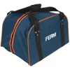A blue and orange duffel bag with the FERM logo on the side. Náhled obrázku produktu