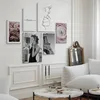 Sada obrazů ŽENA VIEGEL EIFFLA PARIS LINE-ART 90x80 - 2 Náhled obrázku produktu 3