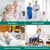 A collage of four images related to patient care, including elderly couples, medical professionals with patients, and a child with a patient. Produktbild-Vorschau