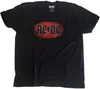 AC/DC Oval Logo Vintage Black M Koszulka Podgląd zdjęcia produktu 3