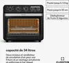 Klarstein AirGlaze Friteuse Air Fryer – 34 L, 2000 W, 9 Voir les images du produit 2