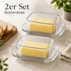 2 x Butterdose Butterglocke Butterschale Butterbehälter Produktbild-Vorschau 1
