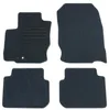 Fußmatten-Set für Mitsubishi Colt CZ30, 03/2005-10/2008, 4-teilig, Schwarz Produktbild-Vorschau