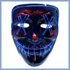 LED Maske Halloween für Erwachsene – leuchtende Horror Produktbild-Vorschau 5