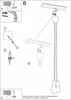 Hanglamp DIEGO, oranje, 3xE27x60W, kunststof, afmetingen: Productafbeelding-voorbeeld 15