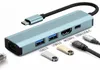 INF 5-in-1 dockingstation met 4K HDMI, 100W PD en Gigabit Productafbeelding-voorbeeld 1