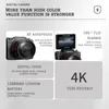 ZELURXX 4K WiFi Vlog Digitale Camera, 1080p, AF-lens, Productafbeelding-voorbeeld 7