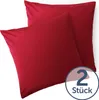 Blumtal Kissenbezug 60x60 cm im 2er Set weich 60x60  - Produktbild-Vorschau 2