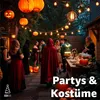 Červeno-čierny plášť s kapucňou - na Halloween a Náhľad obrázku produktu 6