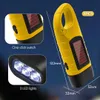3er Solar Taschenlampe Handkurbel mit Karabiner, Tragbar Produktbild-Vorschau 8
