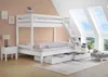 Doppel-Etagenbett 140x200 und 90x200 Erwachsenen-Stockbett Produktbild-Vorschau 1