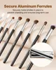 VEVOR Pinselset Makeup, 34-teilig, professionelles Produktbild-Vorschau 4