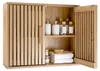 COSTWAY Schmaler Badezimmerschrank, Hängeschrank Bad mit 2 Produktbild-Vorschau 1