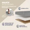 CASARIA® Cassapanca Contenitore con Coperchio Pieghevole  Anteprima dell’immagine prodotto 4