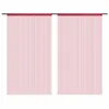 vidaXL Fadenvorhänge 2 Stk. 140 x 250 cm Burgunderrot Produktbild-Vorschau 10