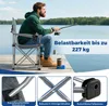 COSTWAY Skládací kempingová židle XXL s nosností 227 kg, Náhled obrázku produktu 6