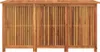 A wooden garden storage box with slatted doors. Náhľad obrázku produktu
