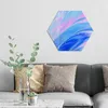 DEQORI Glasbild Echtglas 55x48 cm 'Kosmische Harmonie' Produktbild-Vorschau 3