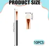 10-teiliges Lidschatten-Pinsel-Set, Produktbild-Vorschau 2