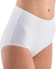 Damen high-waist hochgeschlossene Slip Hüftslip weiß Produktbild-Vorschau