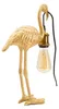 Lampa stołowa o Ferretti Flamingo, złota, 13x11,5x39,5 cm Podgląd zdjęcia produktu 3