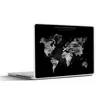 MuchoWow® Laptop Aufkleber Sticker Cover Weltkarte in alten Produktbild-Vorschau 1