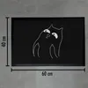 Trendation - Lustige Katzen Fußmatte Grafik Mittlerer Produktbild-Vorschau 4