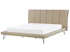 BELIANI Bett mit Bettbank und 2 Nachttischen Beige Produktbild-Vorschau 4